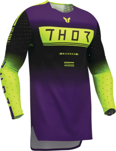 Tricou Thor Sportmode Geo Mov/Galben/Negru