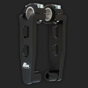 Rox pivoting riser 5" black