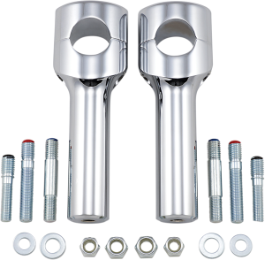 Big Buffalo Handlebar Riser Silver, 2, nordicamoto.ro