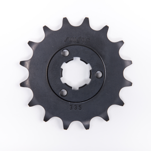 Pinion pentru arbore intermediar Powerdrive, negru, parkerizat, 1, nordicamoto.ro