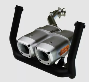 Apx Aluminium Slip-on Muffler Anodized Clear 