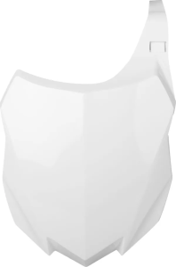 Front Number Plate White