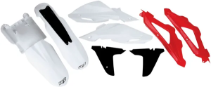 Replacement Plastic Body Kit Black, Red, White