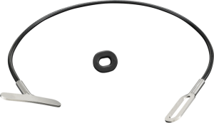 Helmet Lock Extension Black, Silver, 1, nordicamoto.ro