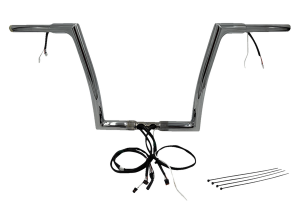 Plug & Play Ez Install 1-1/4(r) Flat Top Handlebar Kit Silver, 3, nordicamoto.ro