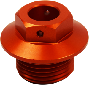 Steering Nut Orange, 1, nordicamoto.ro