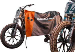 Team Race Development Bike Cover Black, Orange, White, 2, nordicamoto.ro