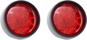 Probeam® Bullet Bezel Rear Led Turn Signal Inserts Black