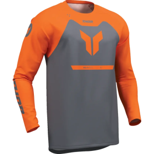 Youth Ridemode Menace Jersey Gray, Orange 