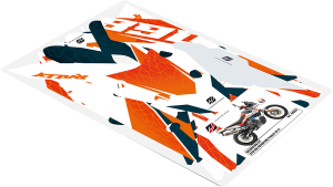 Decoration Kit Black, Orange, White, 1, nordicamoto.ro