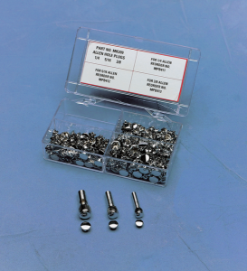 End Plug Assortment Silver