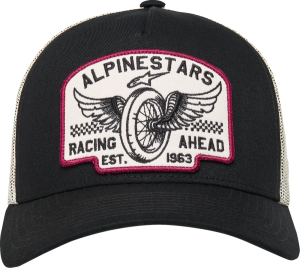 Șapcă Trucker cu emblemă Heritage, negru, 4, nordicamoto.ro