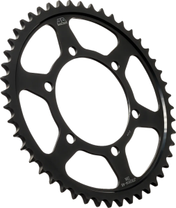 Rear Sprocket Black, Zinc 
