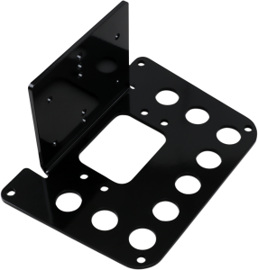 Winch Mount Black 