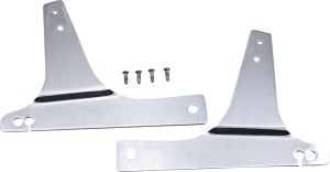 Sissy Bar Side Plates Silver, 2, nordicamoto.ro