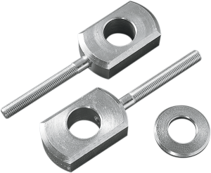 Rear Axle Block Adjuster Silver, 1, nordicamoto.ro