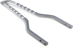 Twisted Sticks Sissy Bar Silver