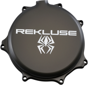Clutch Cover Black, Anodized