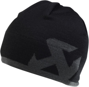 Brand Beanie Black, Gray