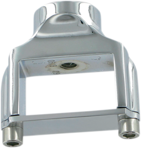 Side-mount License Plate Mount Clamp Chrome