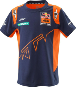 Tricou Copii KTM Replica Team Dark Blue/Orange, nordicamoto.ro