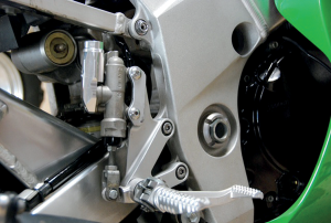 Integrated Rear Brake Reservoir Silver