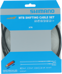 Xtr Ot-sp41 Mtb Shifting Cable Set (polymer) Black, 1, nordicamoto.ro