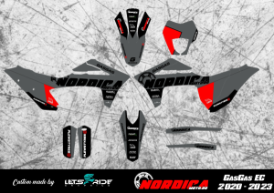 Kit stickere NordicaMoto GasGas EC 20-23