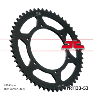 JT SPROCKETS Rear Sprocket Natural 