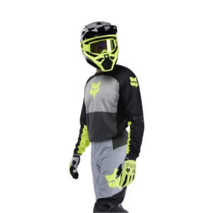 Tricou Fox MX-180 Flow Negru/Galben XXL, 7, nordicamoto.ro