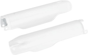 Honda Fork Tube Protectors White