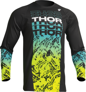 Tricou Copii Thor Sector Atlas Black/Teal