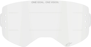 Lentilă Ochelari Alpinestars Supertech Wide Vision Roll-off Clear