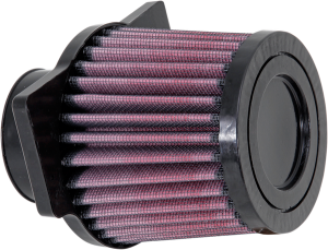 High Flow Air Filter Black, Red