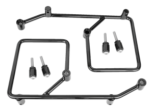 Voyager Saddlebag Mount Kit Black, 2, nordicamoto.ro