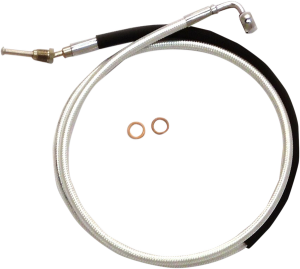 Alternate Length Hydraulic Clutch Line Chrome, 1, nordicamoto.ro