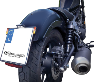 License Plate Holder 3-in-1 For Eu Countries Yellow