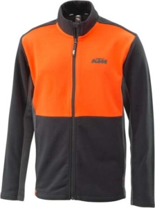 Pulover KTM Mechanic Zip Orange Black