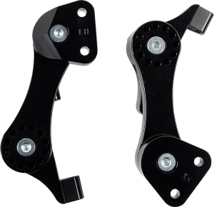 Adjustable Passenger Floorboard Mounts Black, 1, nordicamoto.ro