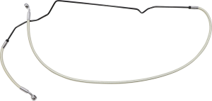 Braided Front Brake Line Chrome, Sterling Chromite® Ii Oversize [+102 mm (4'')], 4, nordicamoto.ro
