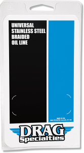 Universal Braided Oil Line Stainless Steel, 1, nordicamoto.ro