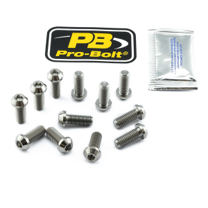Brake Rotor Mounting Bolt Kit Silver, Unfinished, 1, nordicamoto.ro
