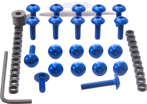 Fairing Bolt Kit For Bmw Blue, 1, nordicamoto.ro