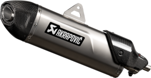 Slip-on Line Muffler Titanium Look 