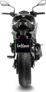 Tobă de eșapament LeoVince LV-14 R Black Edition Slip-On pentru Kawasaki Z900, 3, nordicamoto.ro