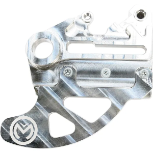 MOOSE RACING Pro Shark Fin Disc Protectors With Brake Carrier Silver 
