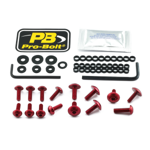 Fairing Bolt Kit For Ducati Red