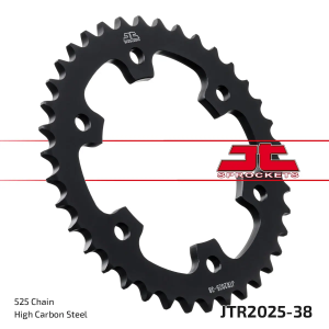 Rear Sprocket Steel Black 