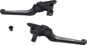 Anthem Adjustable Lever Set For Harley Models Black