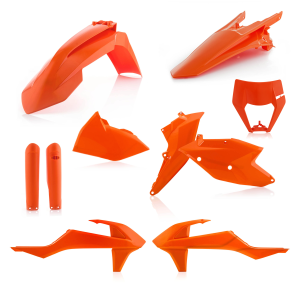 Kit Plastice Complet Acerbis KTM EXC/EXCF 2017-2019 Orange